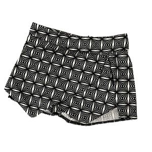 Oxford Circus Spiral trippy pattern skort Medium